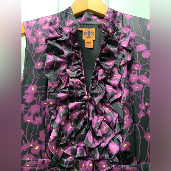 TORY BURCH 💯 silk purple dress - Picture 5 of 10